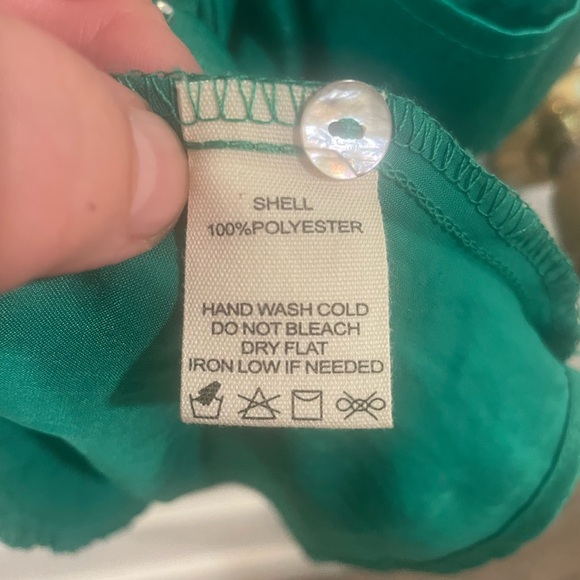 Green Dress with Jewels - Picture 2 of 5